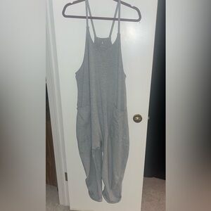 Free People Gray Romper Szm - image 1